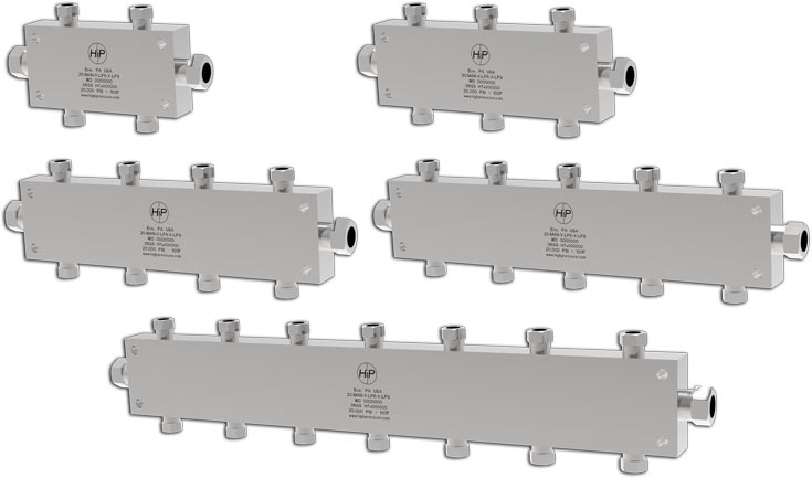 Medium Pressure Manifolds